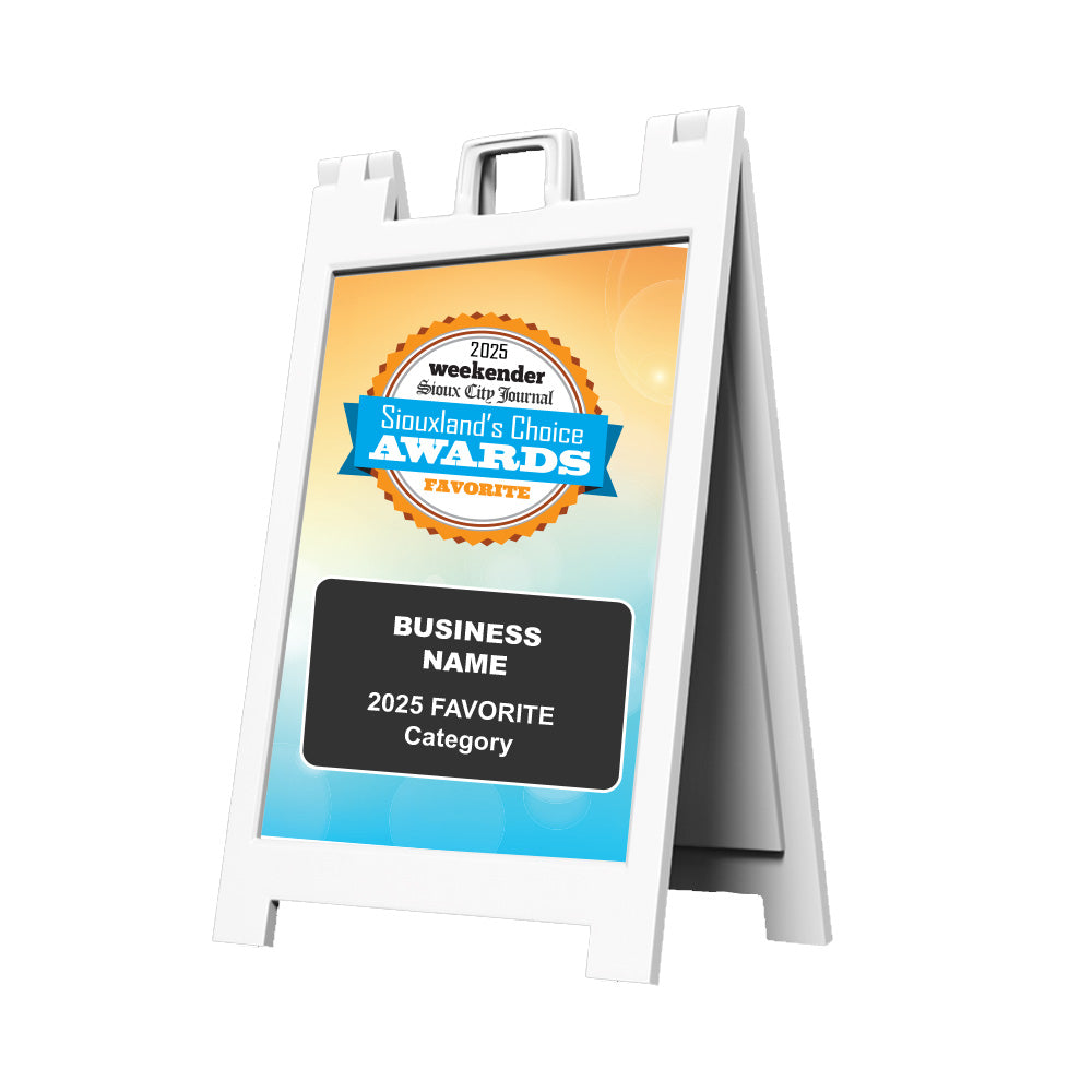 Sidewalk "Sandwich" Signs