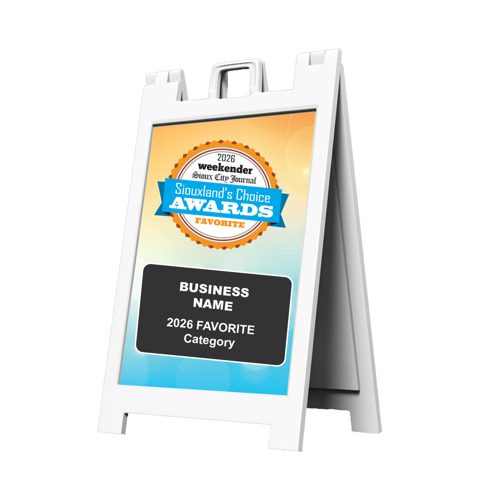 Sidewalk "Sandwich" Signs