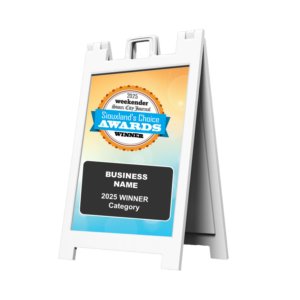 Sidewalk "Sandwich" Signs