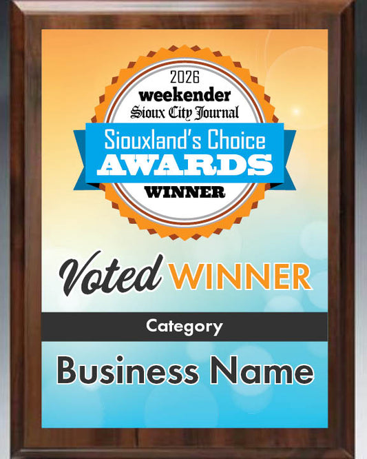 Wall Plaque (8"x10")