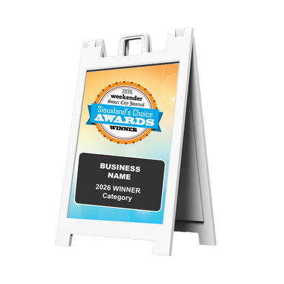 Sidewalk "Sandwich" Signs